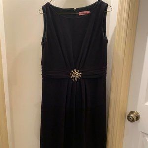 Black Dress with Rhinestones